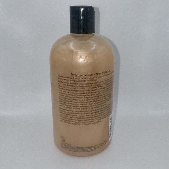 Philosophy Frosted Snowflakes Shampoo, Shower Gel & Bubble Bath 480 mL - Picture 7 of 7